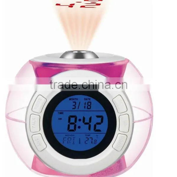 2014 Best Selling Projection Talking Alarm Clock photo-2