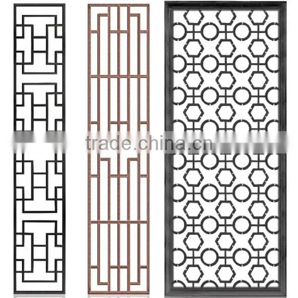 Customized Interior Decorative Metal Hotel Room Divider Panel photo-6