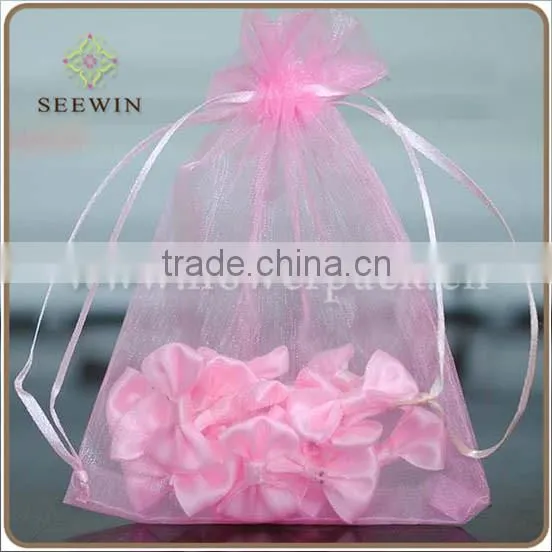 Wholesale Drawstring Organza Gift Bags for Cut Flowers photo-3
