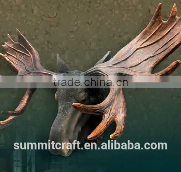 Custom 3d Animal Resin Deer Head for Sale photo-2