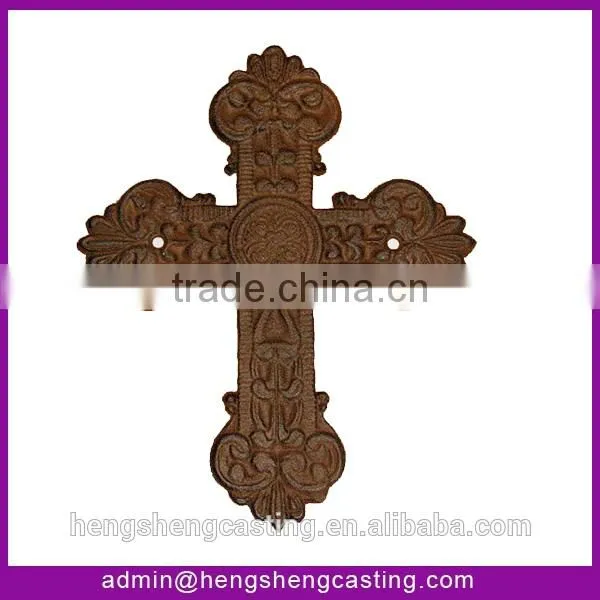 Cast Iron Small Home Decorative Wall Cross