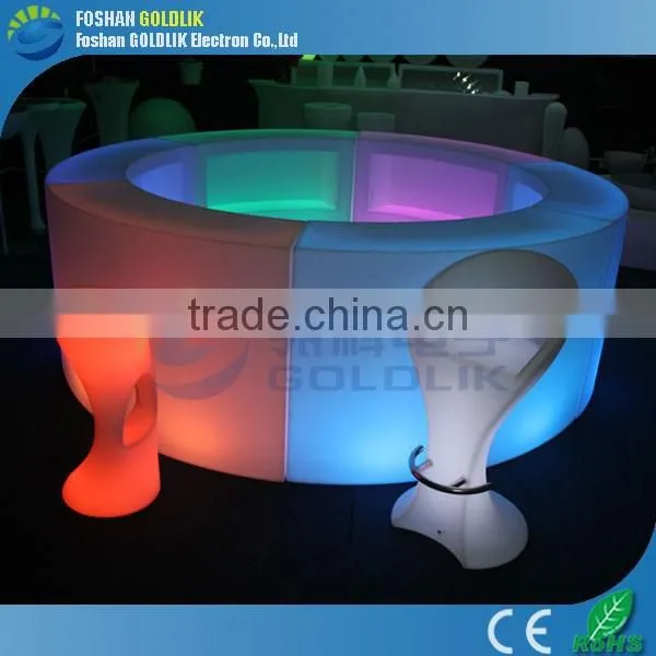 Colorful Commercail Used Led Bar Counter GKT-021BC photo-2