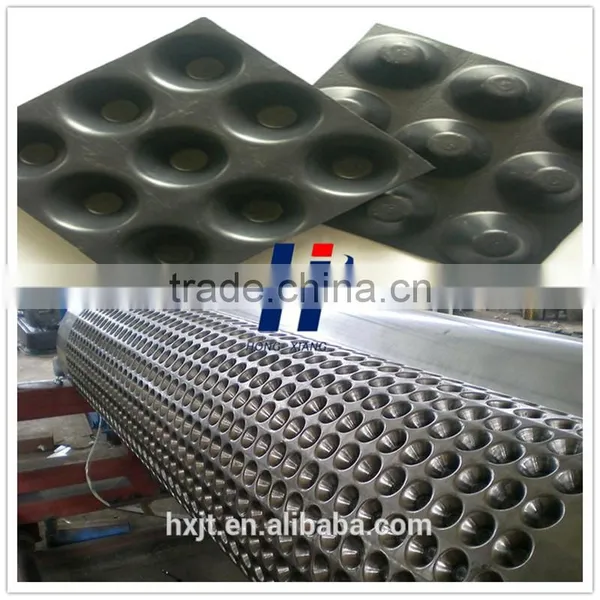 Highway and Railway Plastic Waterproof Dimple Drainage Board Waterproof Material photo-3