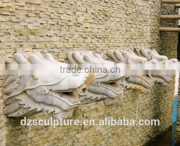 Dragon Head Fountains Marble Sculpture photo-4