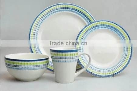 8"colorful Plate and 300ml Colorful Mug Ceramic photo-5