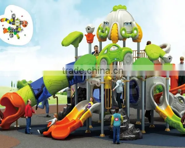 (HD-401 ) Outdoor Plastic Slide for Kids ,plastic Tube Slide Playground Outdoor Climbing Frames Education City Games Kids photo-4
