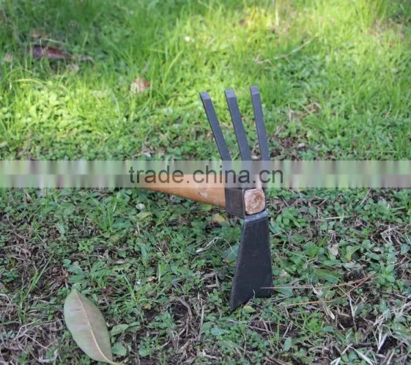 Multifunction Agriculture Hoe With 3 Prong /garden Tools photo-2