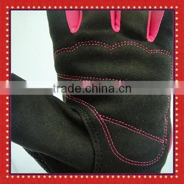 Women Fingerless Workout Gloves photo-6