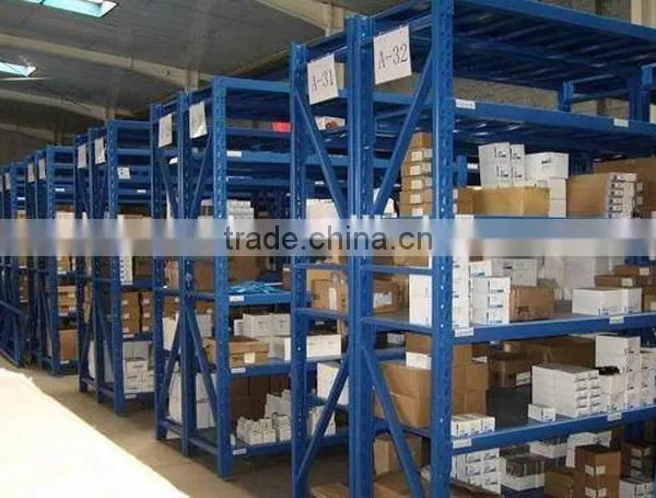 Customized Medium Duty Metal Warehouse Rack , Warehouse Shelving Rack photo-6