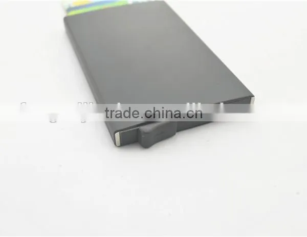 Credit Card Holder Rfid Blocking Aluminum Business Card Holder Automatic Pop-Up photo-5