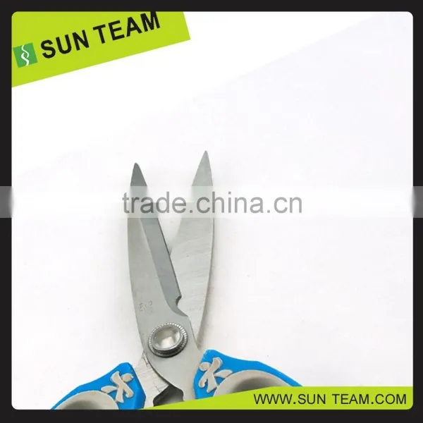 SK067 5-1/2" Vegetables Cutting Scissors With Soft Rubber Handle photo-4