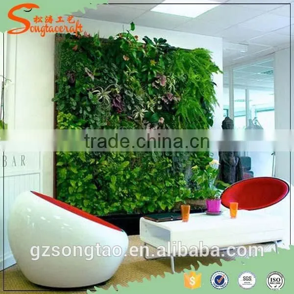 Factory Price New Style Artificial Green Wall Decor Amazing Garden Grass photo-2