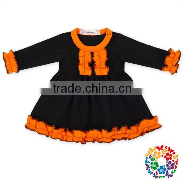 Boutique Cotton 18" Doll Clothes Halloween Day Black Long Sleeve Clothing American Girl Doll Clothes photo-5