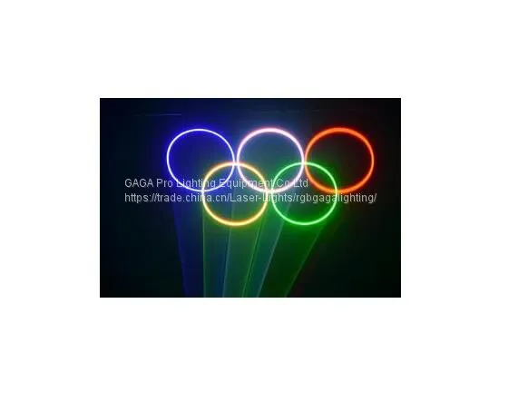 4W Stage Disco Laser Show Lighting RGB Full Color Animation DJ Laser Lights photo-4