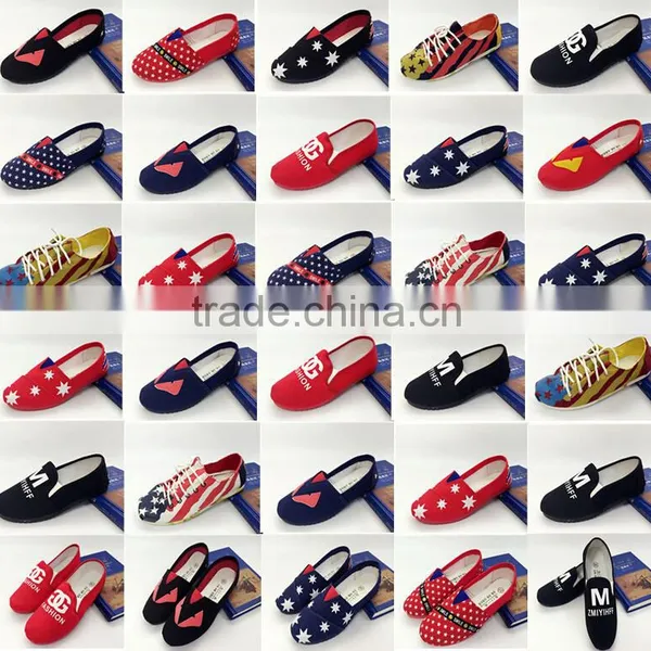 GZY All Sorts of Design Mixed Wholesale Ladies Canvas Shoe photo-3
