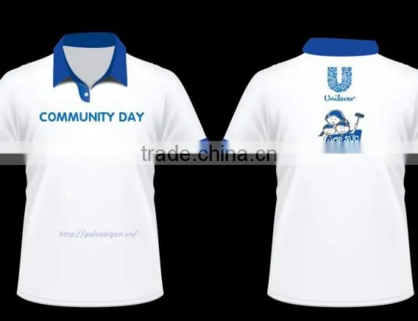 Promotion Cotton T Shirt Polo T-shirt Polo Shirt Uniform, Short Sleeves Polo photo-2