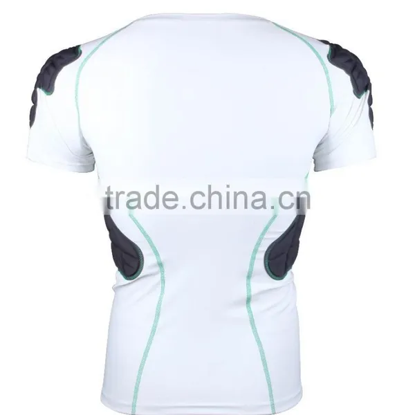 Honeycomb Compression Padded Shirts Safe Guar Sports Wear photo-2