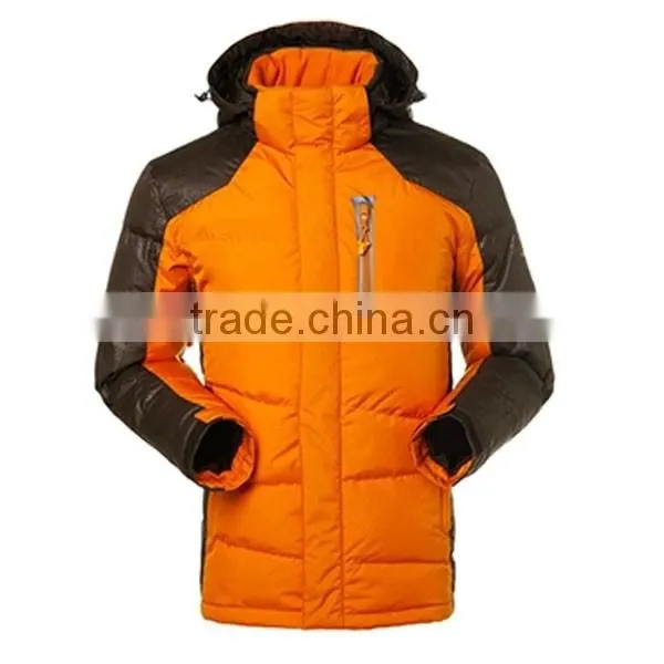 2015 New Style Man's & Woman's Short Breathable Ski Jacket With Hoodie photo-2