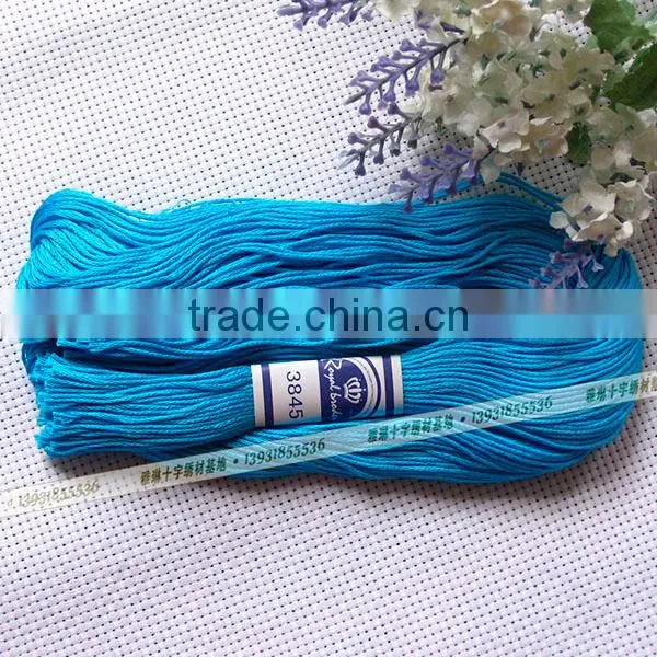 Dmc Color 100 Meters Cotton Cross Stitch Floss Thread France Royalbroider photo-4