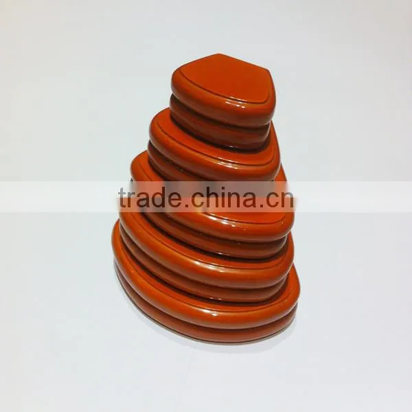 Sector Wooden Ring/Watch/bangle/Bracelet/Pendant/Necklace/Earring Jewelry Box photo-4