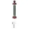 Aluminum & Wood Stairs Balustrade Column Handrail photo-2