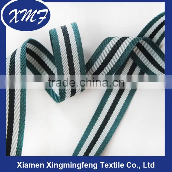 Color Striped Webbing Strap, Wholesae Polyester Webbing for Bag Strap Tape photo-2