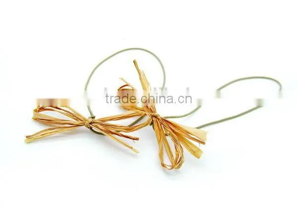 2014 Best-Selling Ribbon Elastic Bow/satin Stretch Loop photo-2