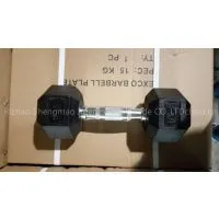 Olympic Hex Rubber Dumbbell