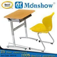 Adjustable Study Table And Chair Set For School Furniture,hot Sale Plastic Chair