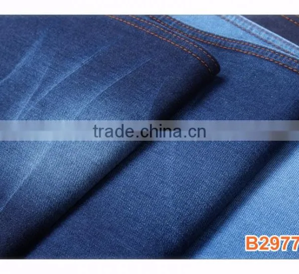 Cotton Polyster Spandex Denim Fabric Made in China photo-4