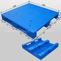 9 Feet, Stackable Plastic Pallet L1400*W1200*H140