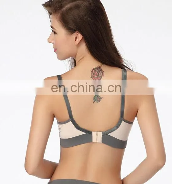 New Design no Steel Ring Yoga Bra Top With Removable Pads, Women Sport Bra photo-3