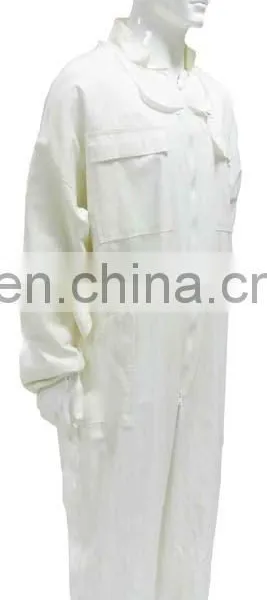 Wholesale Pure White 100% Cotton Professional Safety Coverall Workwear/Working Uniform photo-4