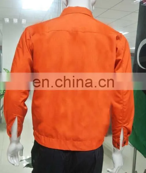 Wholesale Orange Color Workwear Uniforms Industrial Uniform With Quicky Delivery photo-2