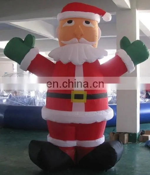 Advrtising Inflatable Christmas Old Man,Christmas Inflatable Cartoon Character