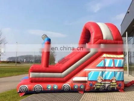 HI Great Quality Pvc Tarpaulin Inflatable Stair Slide Toys, Playground Giant Adult Inflatable Slide photo-2