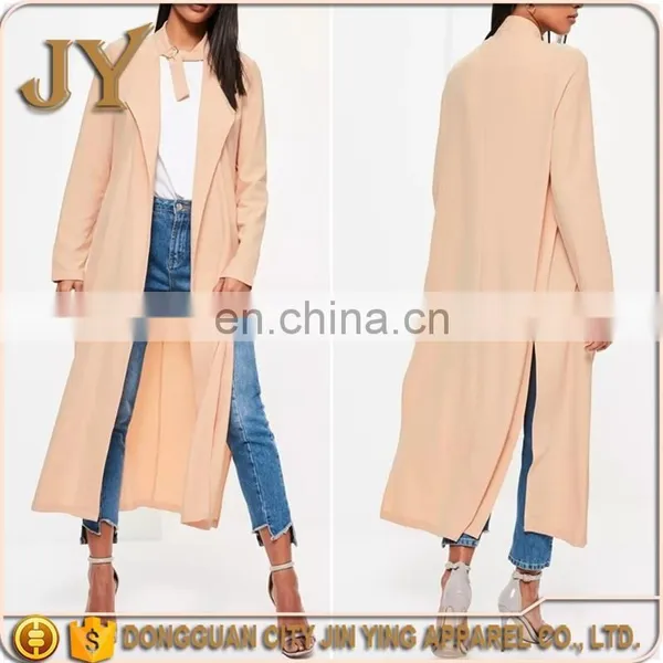European Style Camel Coat New Model Women Coat for Ladies