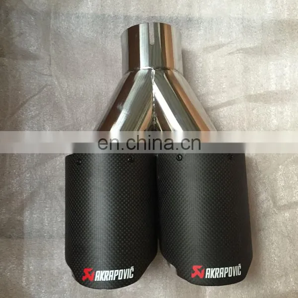 Akrapovic Newest Carbon Fiber Muffler Pipe Exhaust Muffler Tip photo-3