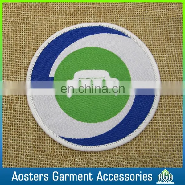 Beatiful Flag Woven Patch for Personal Thick Woven Badge for Cloth Customized Woven Patch photo-3