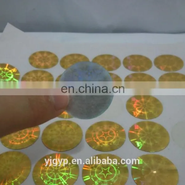 New Arrival! Promotional Cheap Adhesive Laser Stickers photo-4