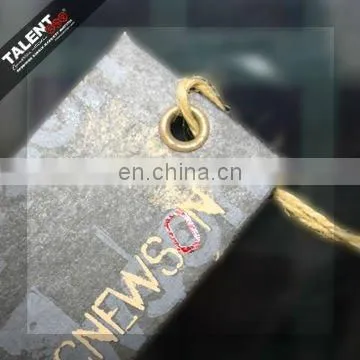Custom Thick Card Silver Eyelet Price Tag for Garment photo-4