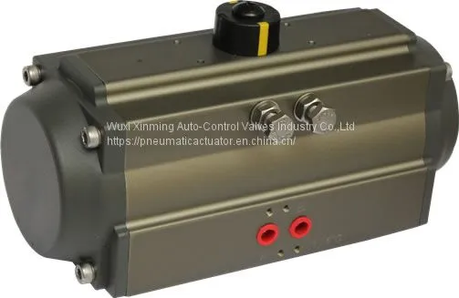 AT Series Double Action Rack and Pinion Pneumatic Rotary Actuator photo-2