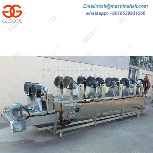 Automatic Fruit and Vegetable Cleaning and Drying Machine Line|Fried Potato Chips Drying Machine With High Efficiency photo-2