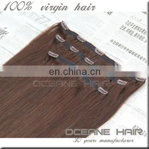 TOP Quality Piano Color Lace Clip in Hair Extension photo-6