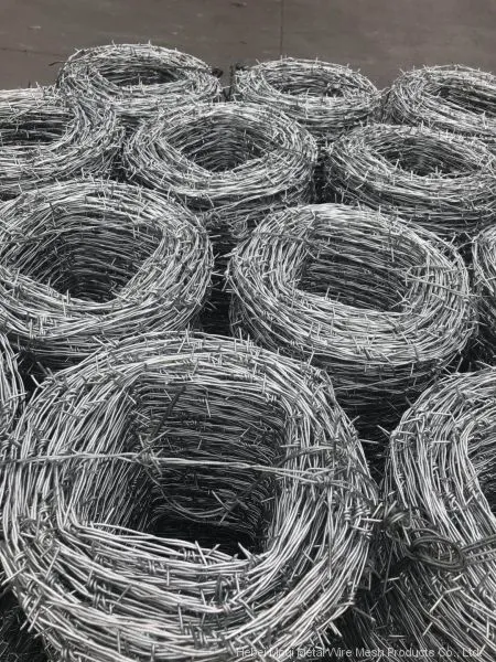 Best Price Hot Dipped Galvanized Weight of Barbed Wire per Meter Length/high Tensile Barbed Wire Price per Roll photo-5