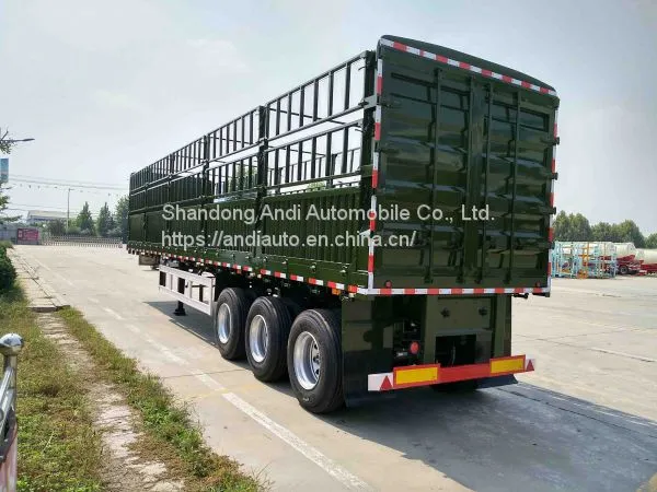 Three-axle Stake Semi Trailer/stake Semi Trailer/storage/stake Truck/stake High Bed Cattle Semi Trailer/ Semi Trailer photo-5