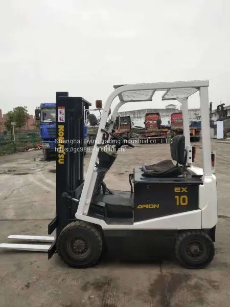USED KOMATSU 1TON JAPAN BRAND FORKLIFT photo-2