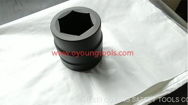 40CR-V Steel Impact Socket,65mm,Punch Forged,Black Sand Finished photo-4