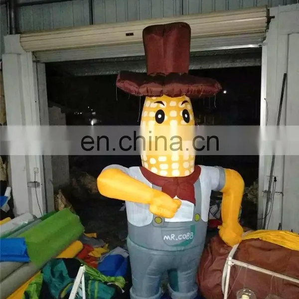 Outdoor Decorations Inflatable West Cowboy Doll Toy, Inflatable Texas Tom Corn Man Cartoon on Sale photo-2