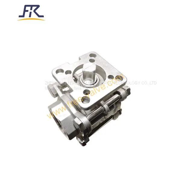 ZrO2 Al2O3 Complex Ceramic Lined Chemical Resistant Ball Valve photo-4